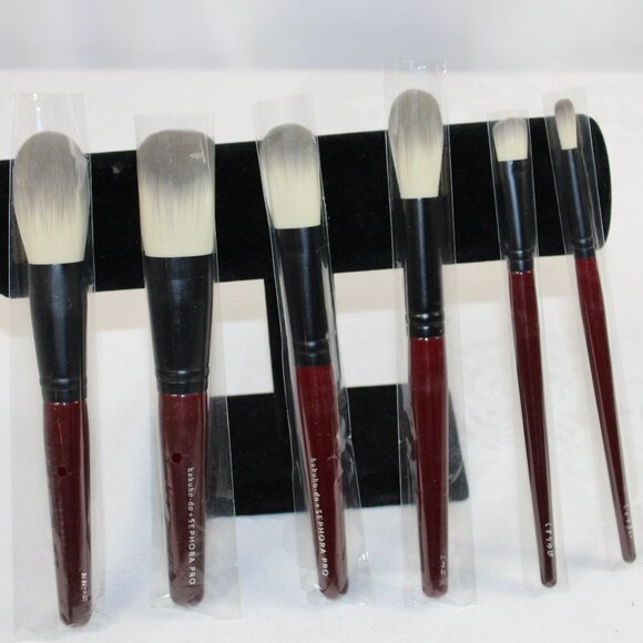 Sephora Hakuhodo Six Piece Full Size Cruelty Free Professional Makeup Br… - Picture 2 of 7